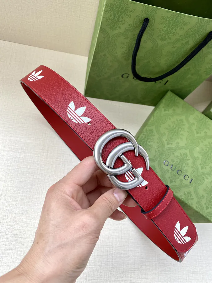 X Collaboration Belt with Trefoil Print