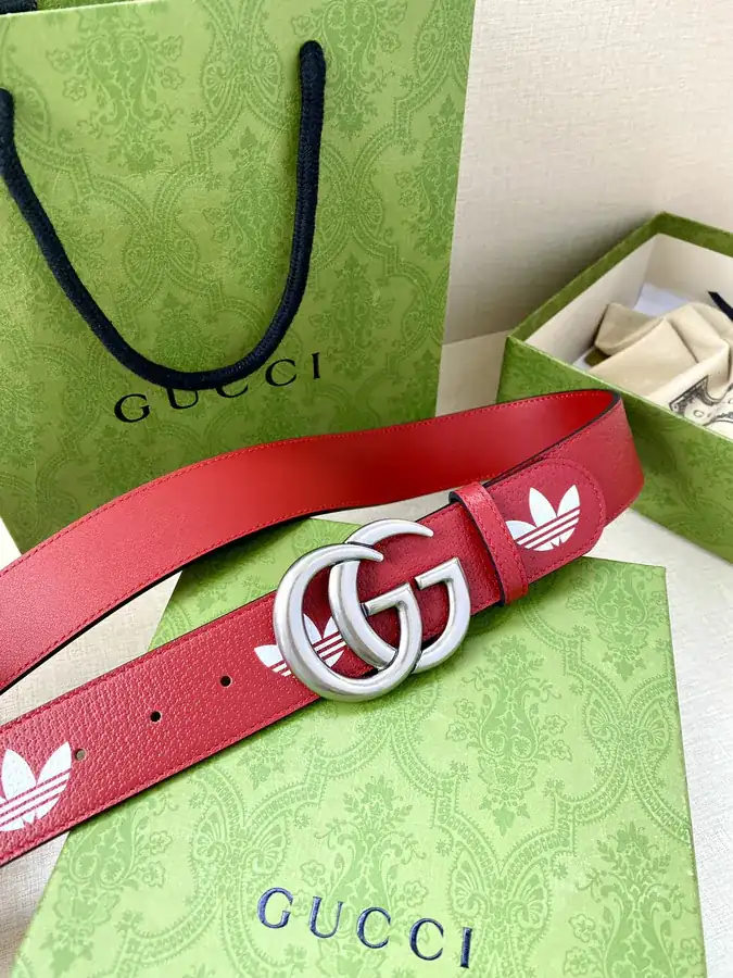 X Collaboration Belt with Trefoil Print