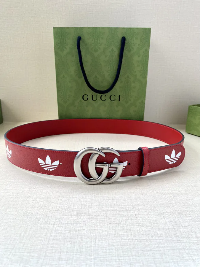 X Collaboration Belt with Trefoil Print