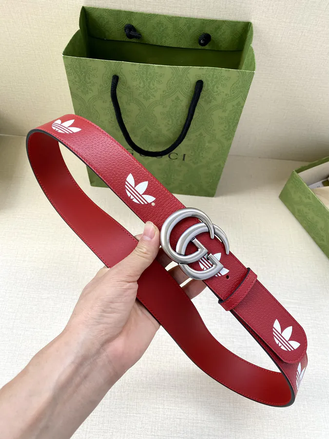 X Collaboration Belt with Trefoil Print