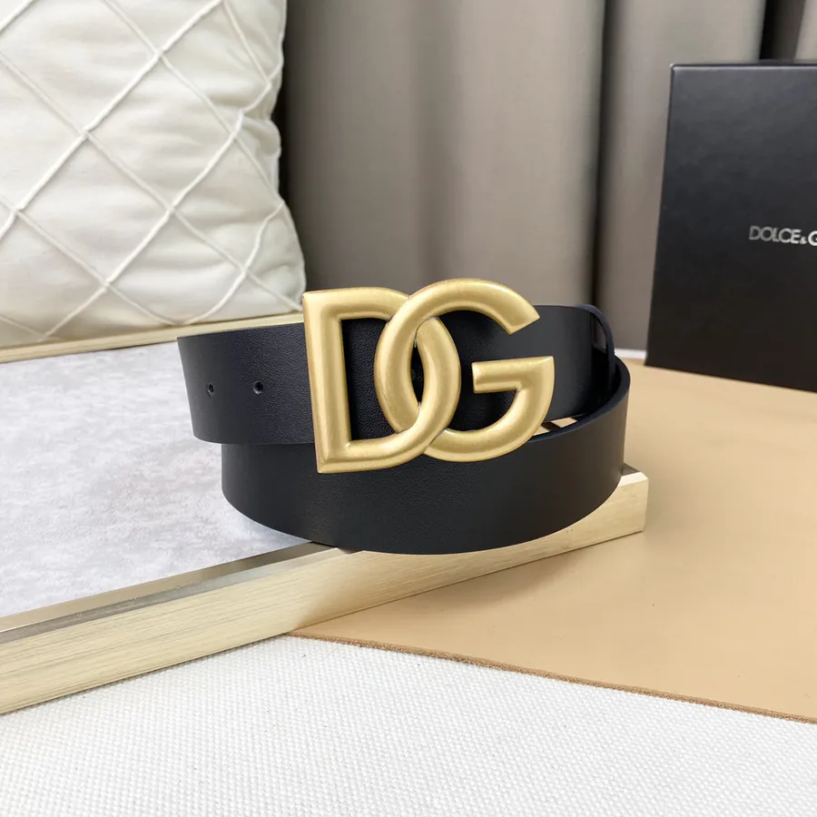 D&G Classic Letter Buckle Belt