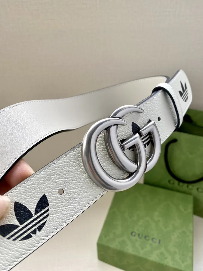 X Collaboration Belt with Trefoil Print