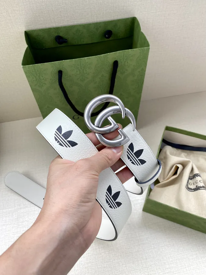 X Collaboration Belt with Trefoil Print