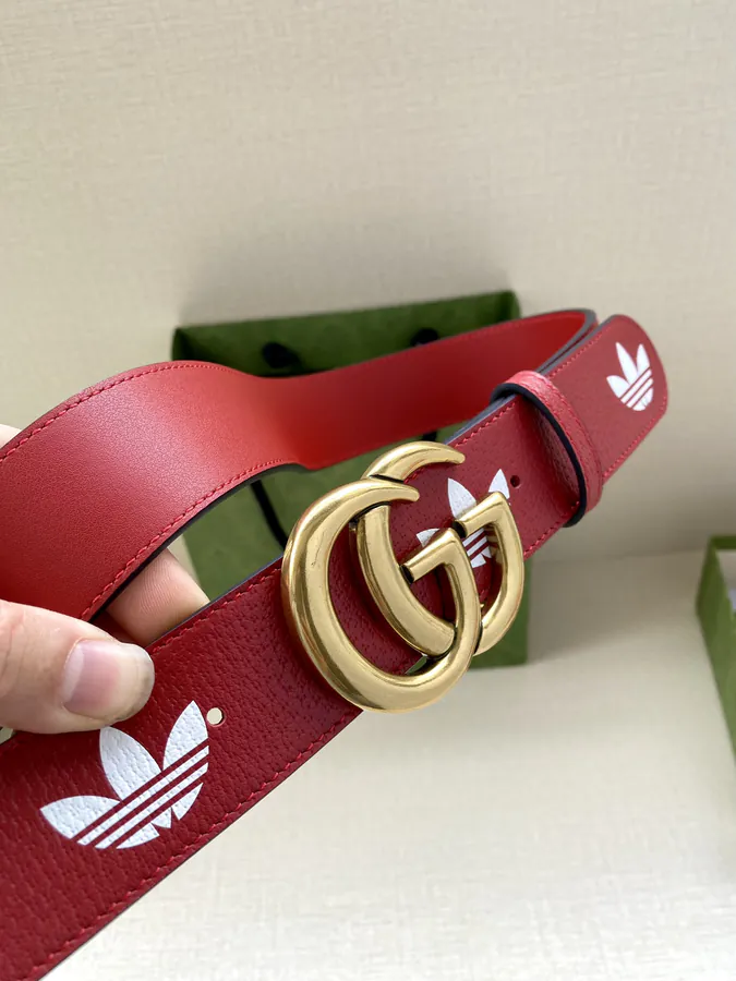 X Collaboration Belt with Trefoil Print