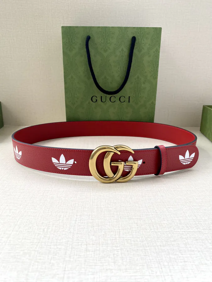 X Collaboration Belt with Trefoil Print