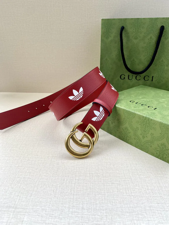 X Collaboration Belt with Trefoil Print
