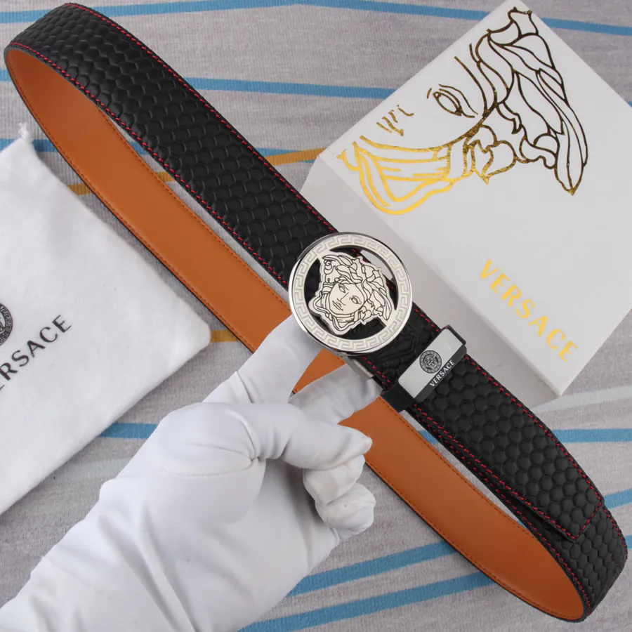 Vivace Men's Genuine Leather Belt with Automatic Buckle