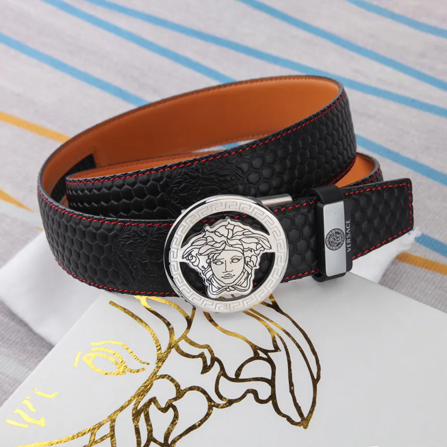 Vivace Men's Genuine Leather Belt with Automatic Buckle