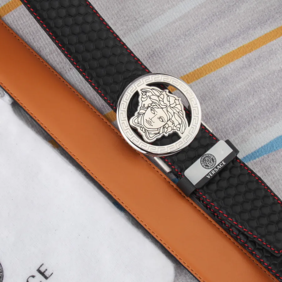 Vivace Men's Genuine Leather Belt with Automatic Buckle