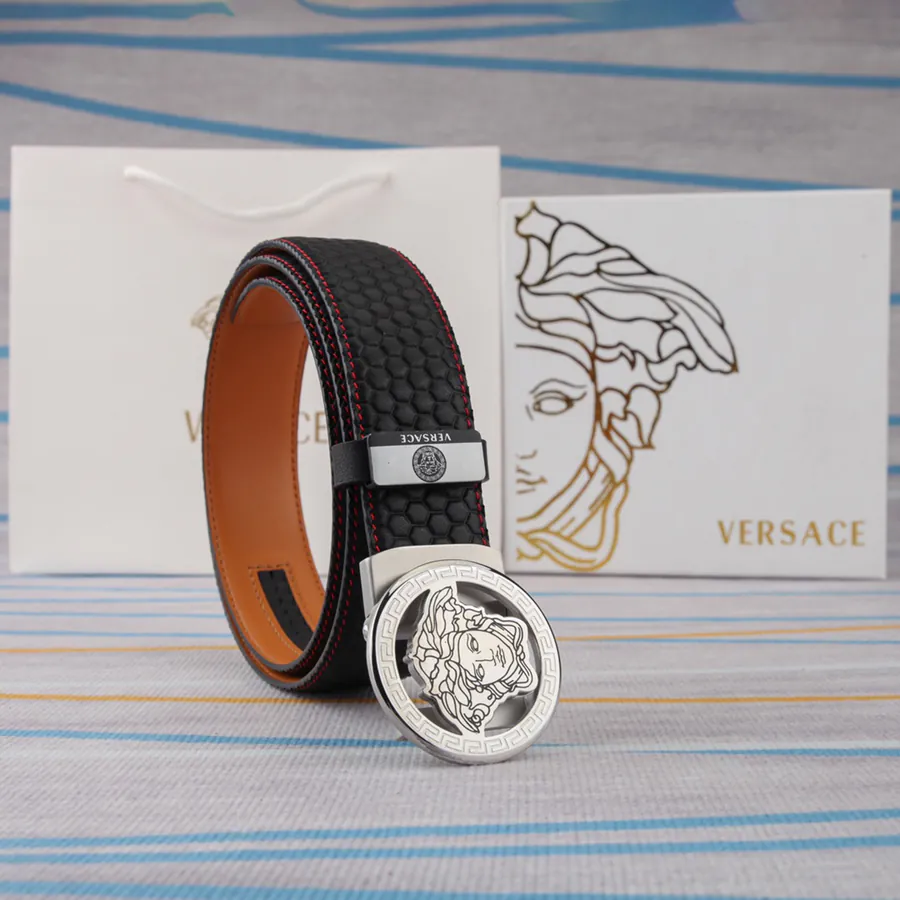 Vivace Men's Genuine Leather Belt with Automatic Buckle