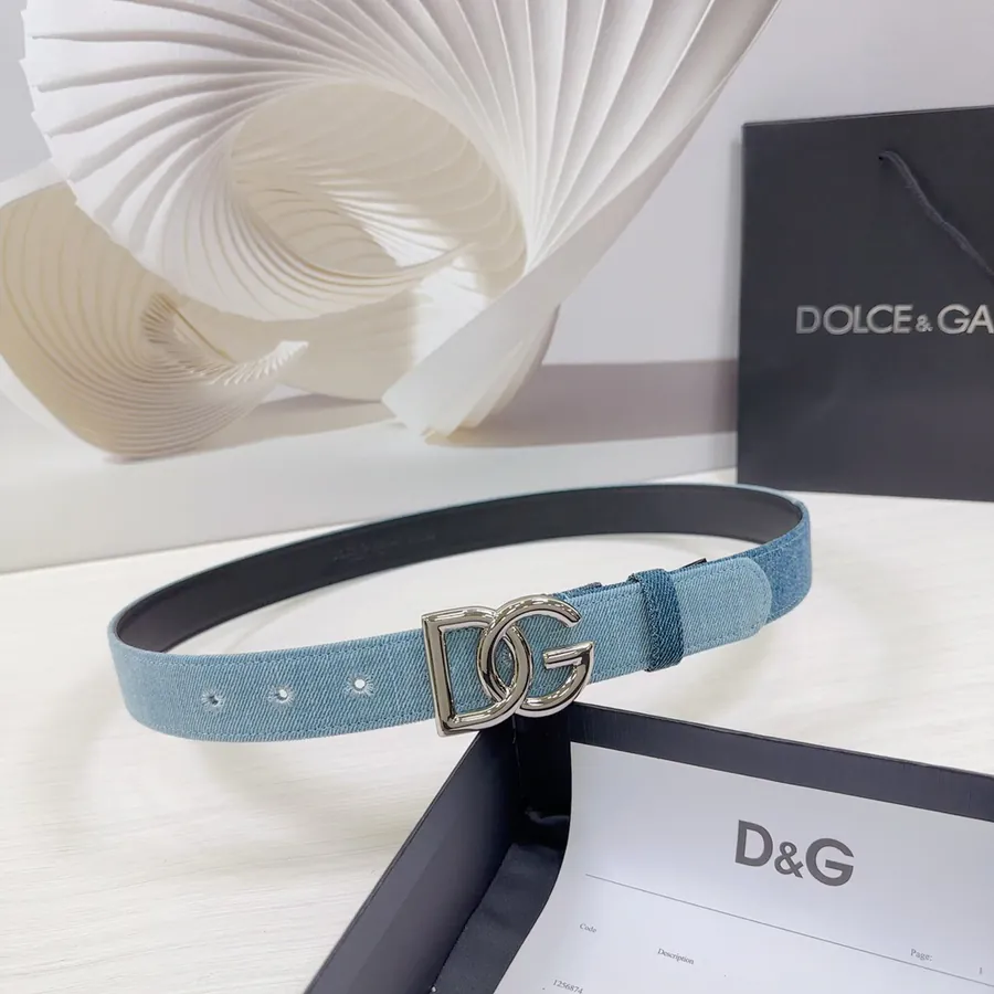 D&G Duolingo Belt in 3.0cm Width