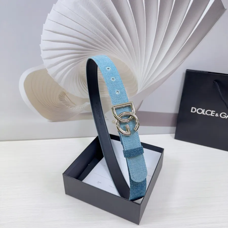 D&G Duolingo Belt in 3.0cm Width