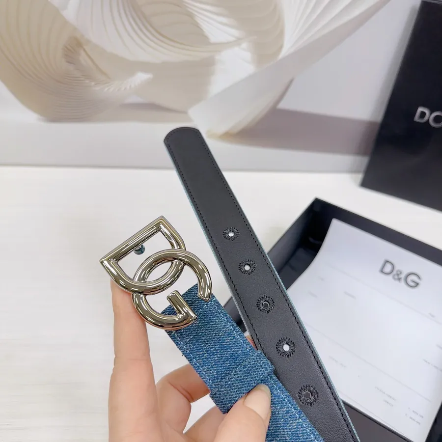 D&G Duolingo Belt in 3.0cm Width