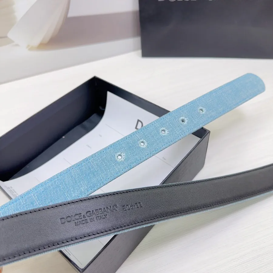 D&G Duolingo Belt in 3.0cm Width