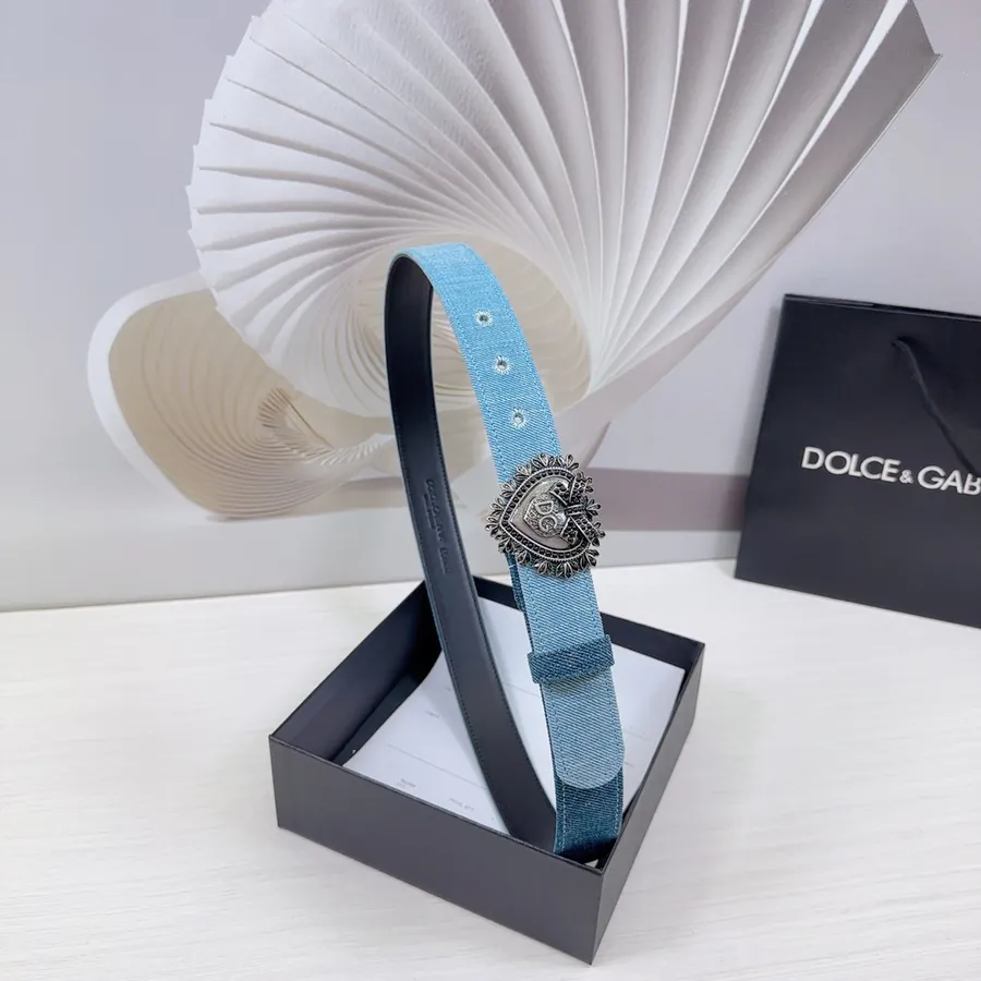 D&G Duolingo Belt in 3.0cm Width
