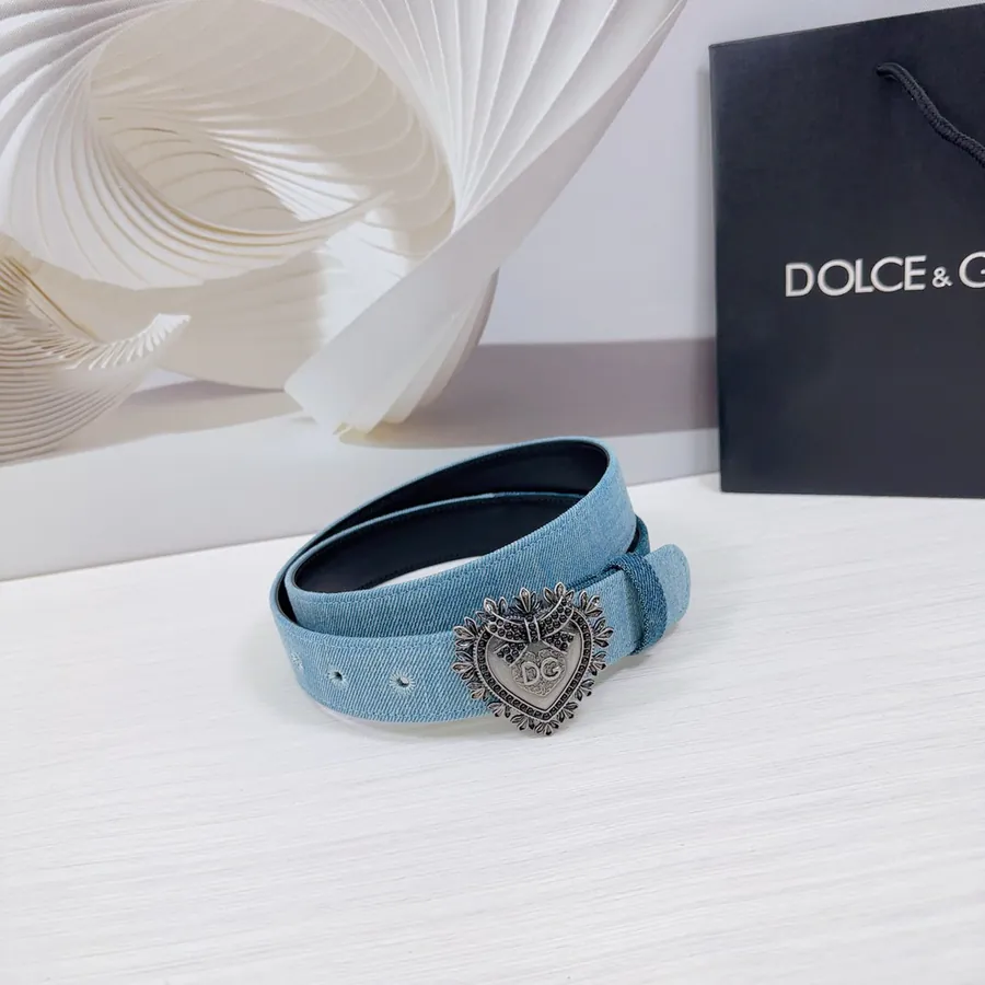 D&G Duolingo Belt in 3.0cm Width