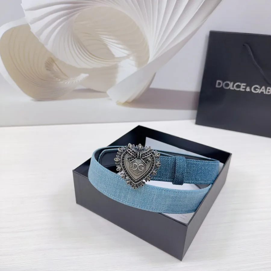 D&G Duolingo Belt in 3.0cm Width