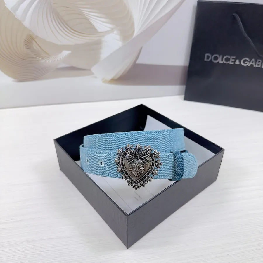 D&G Duolingo Belt in 3.0cm Width
