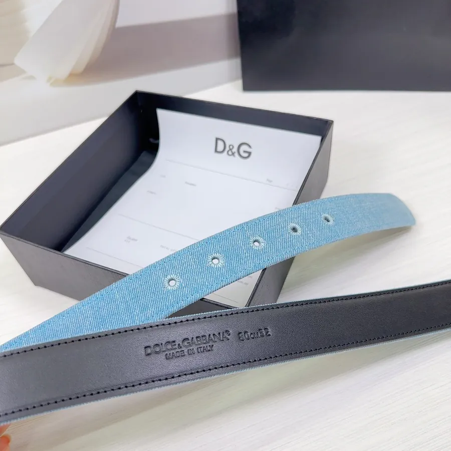 D&G Duolingo Belt in 3.0cm Width
