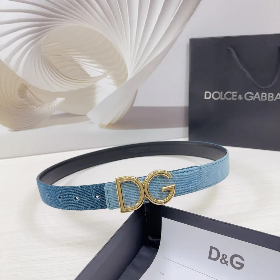 D&G Duolingo Belt in 3.0cm Width