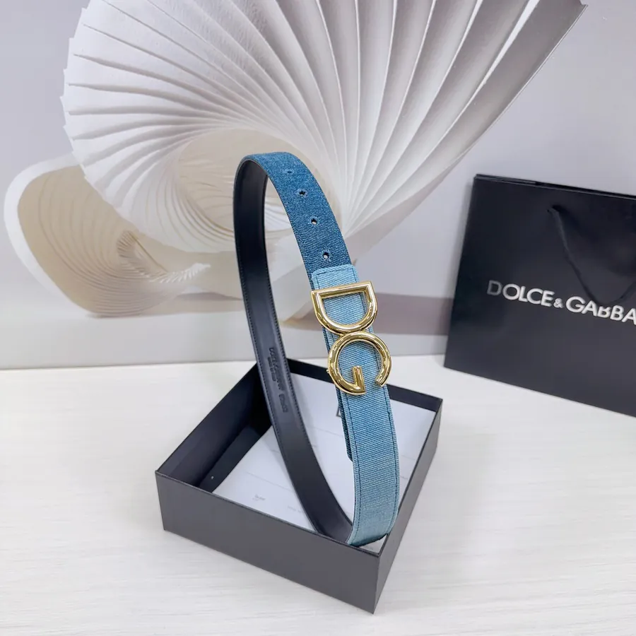 D&G Duolingo Belt in 3.0cm Width