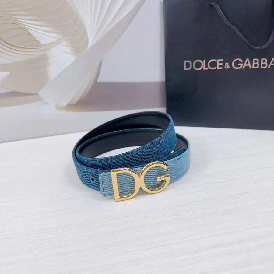 D&G Duolingo Belt in 3.0cm Width