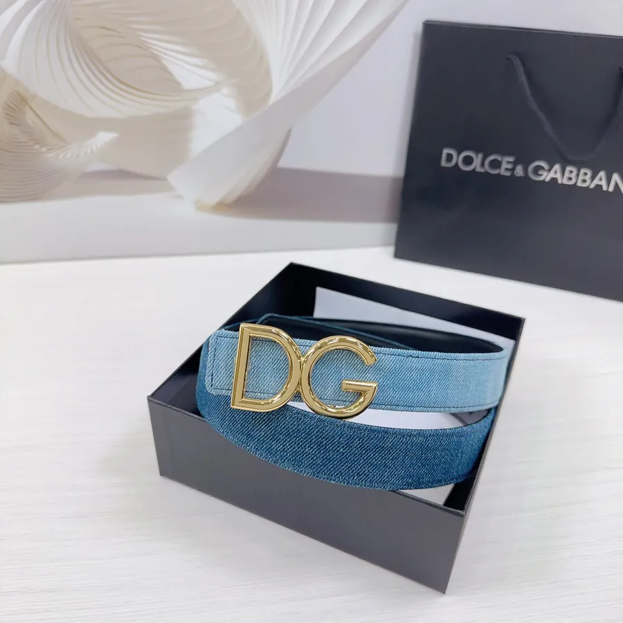D&G Duolingo Belt in 3.0cm Width