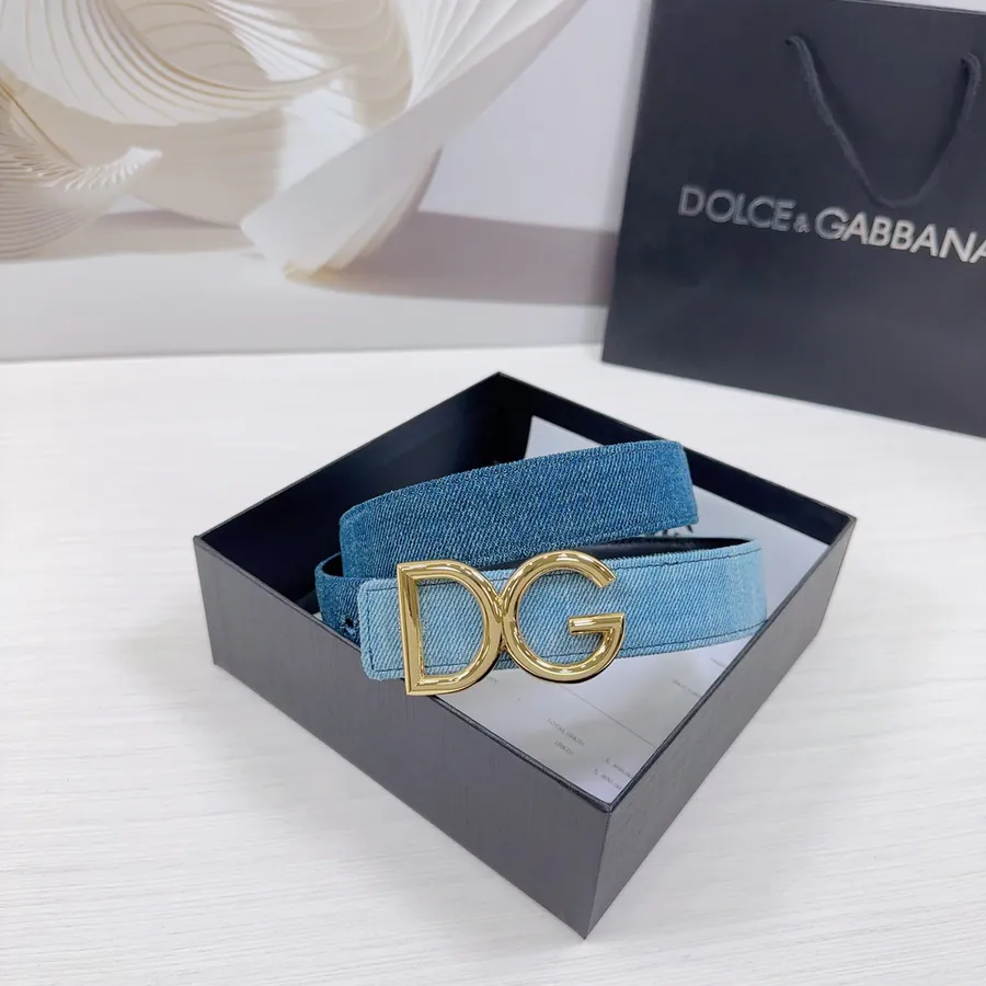 D&G Duolingo Belt in 3.0cm Width