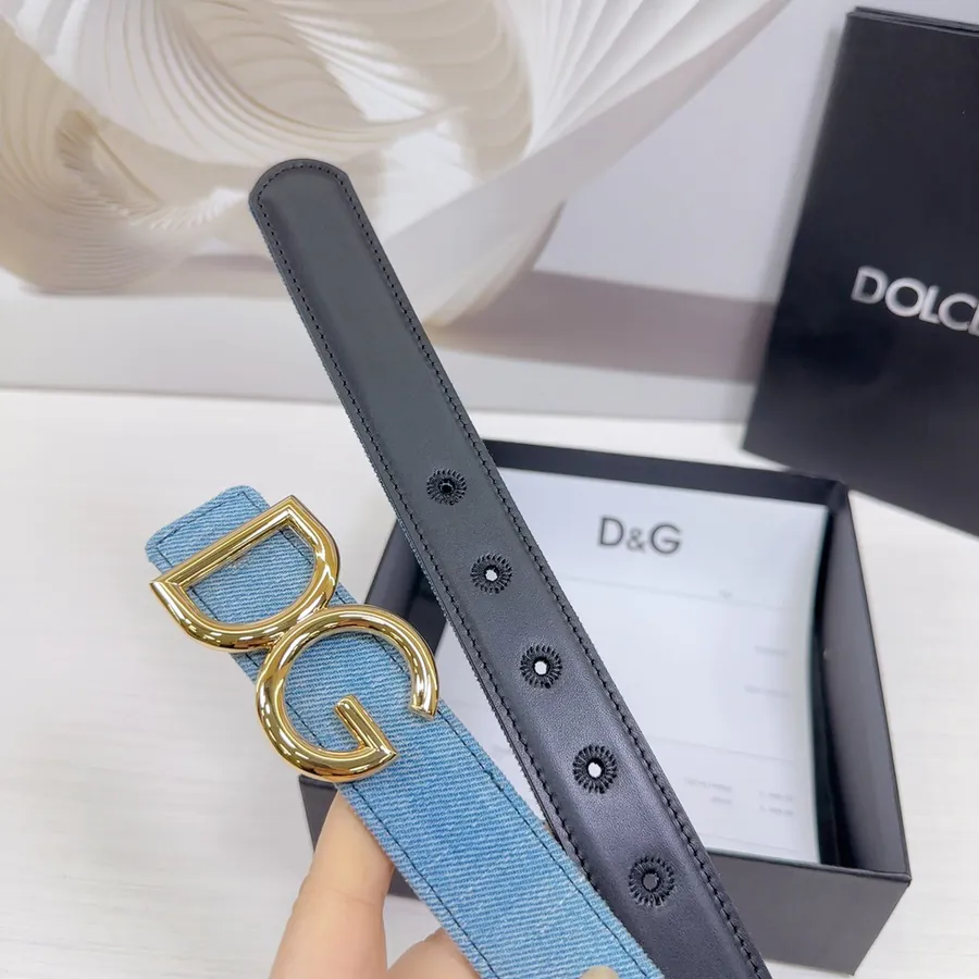 D&G Duolingo Belt in 3.0cm Width