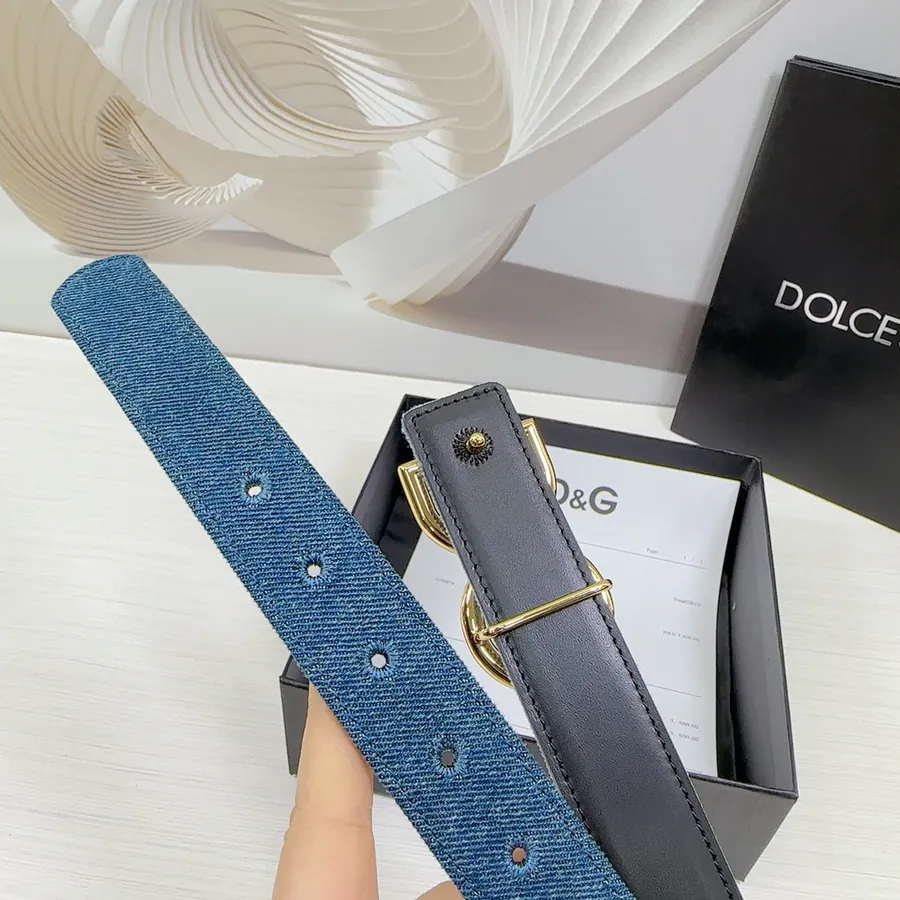 D&G Duolingo Belt in 3.0cm Width