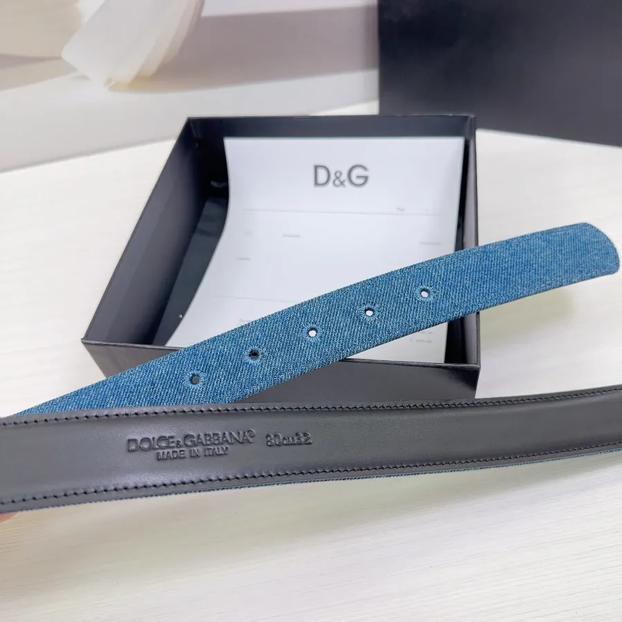 D&G Duolingo Belt in 3.0cm Width