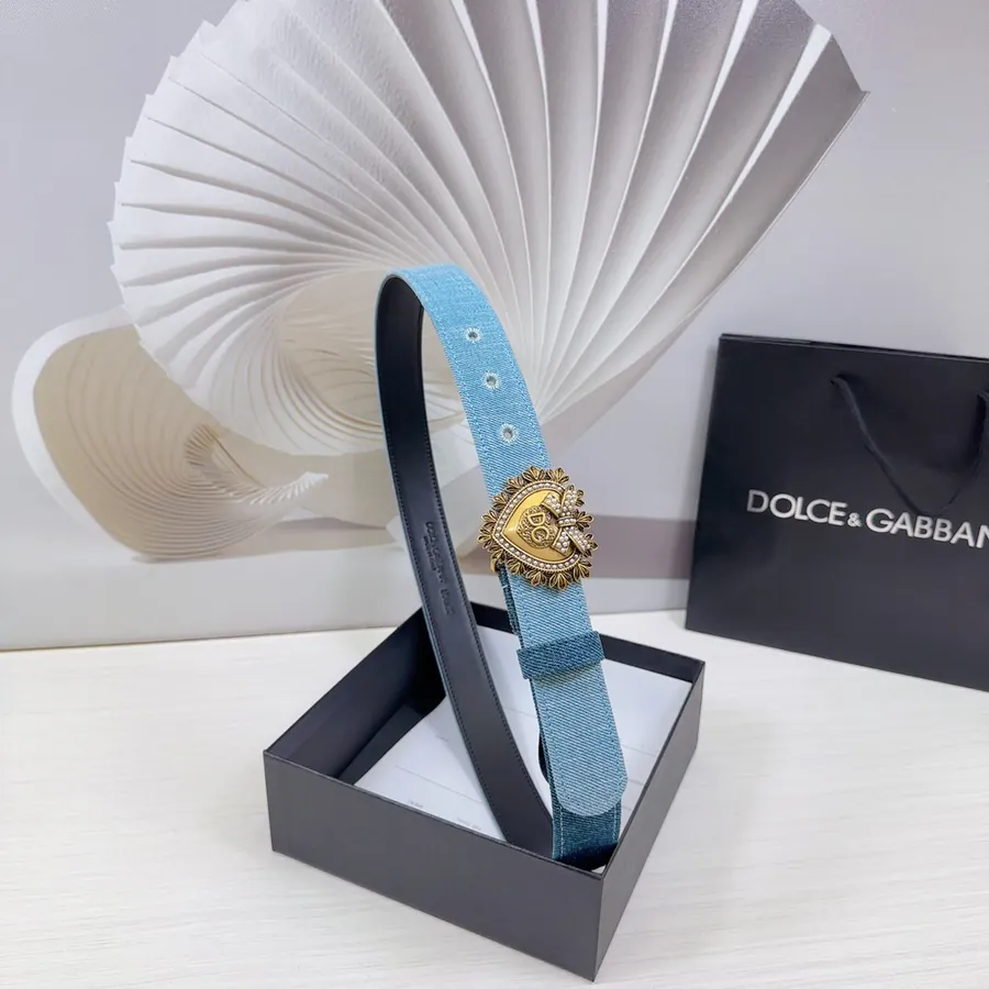 D&G Duolingo Belt in 3.0cm Width