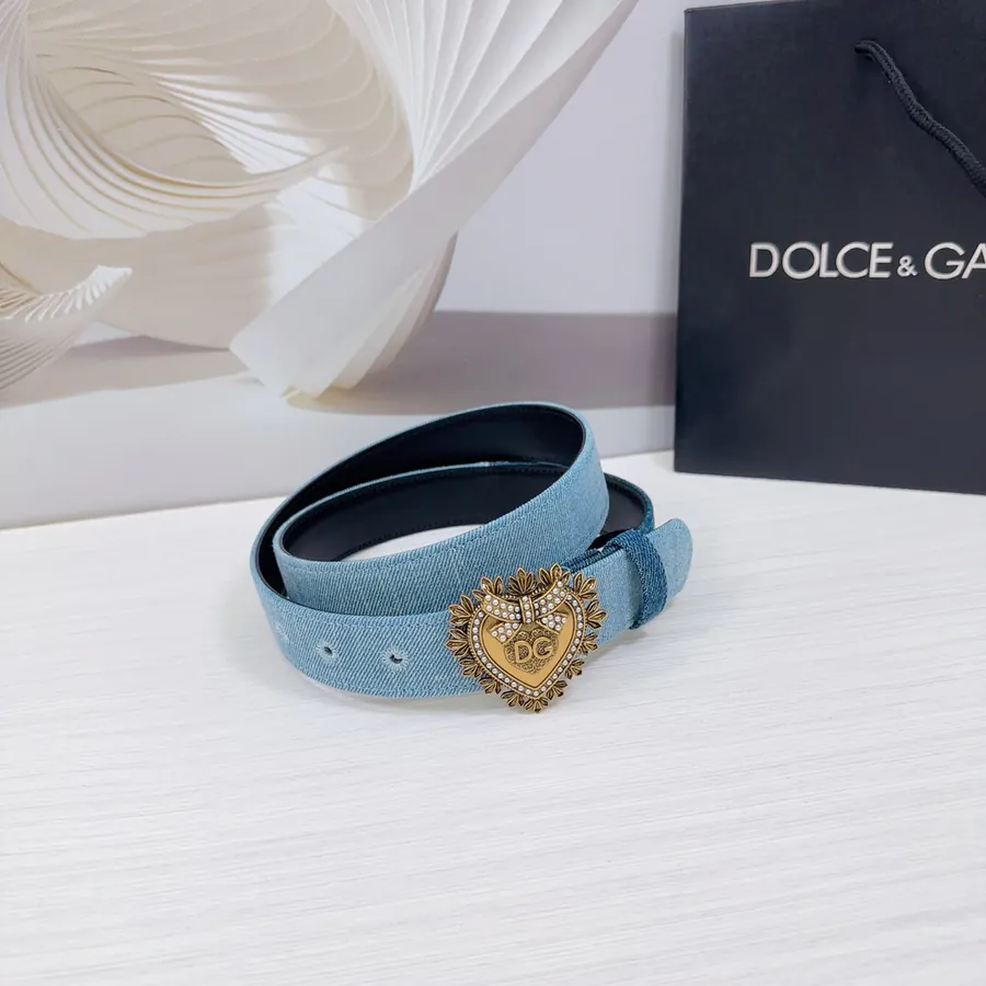 D&G Duolingo Belt in 3.0cm Width