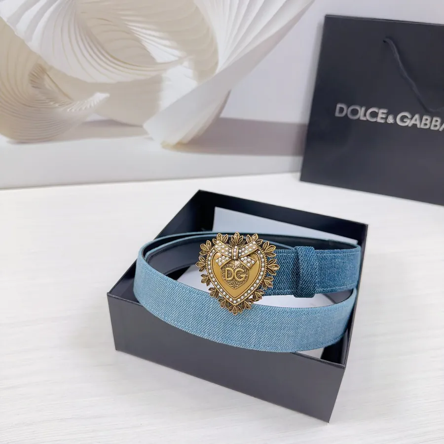D&G Duolingo Belt in 3.0cm Width