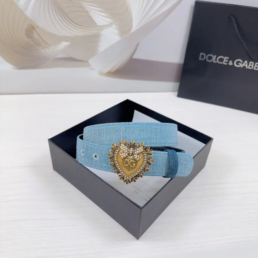 D&G Duolingo Belt in 3.0cm Width