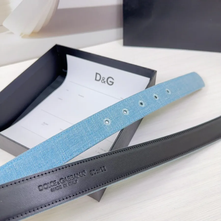 D&G Duolingo Belt in 3.0cm Width