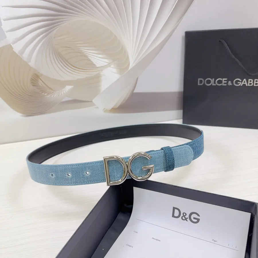 D&G Du Jia Banana Belt with 3.0cm Width