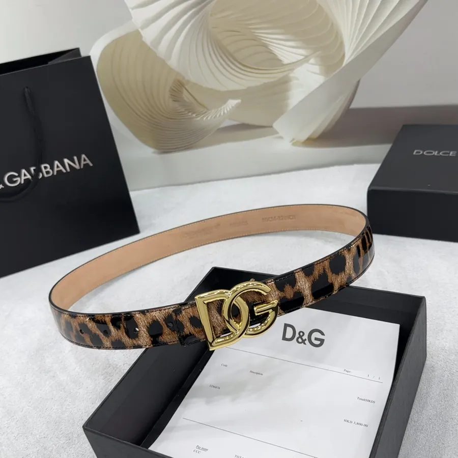 D&G Belt in 3.0cm Width