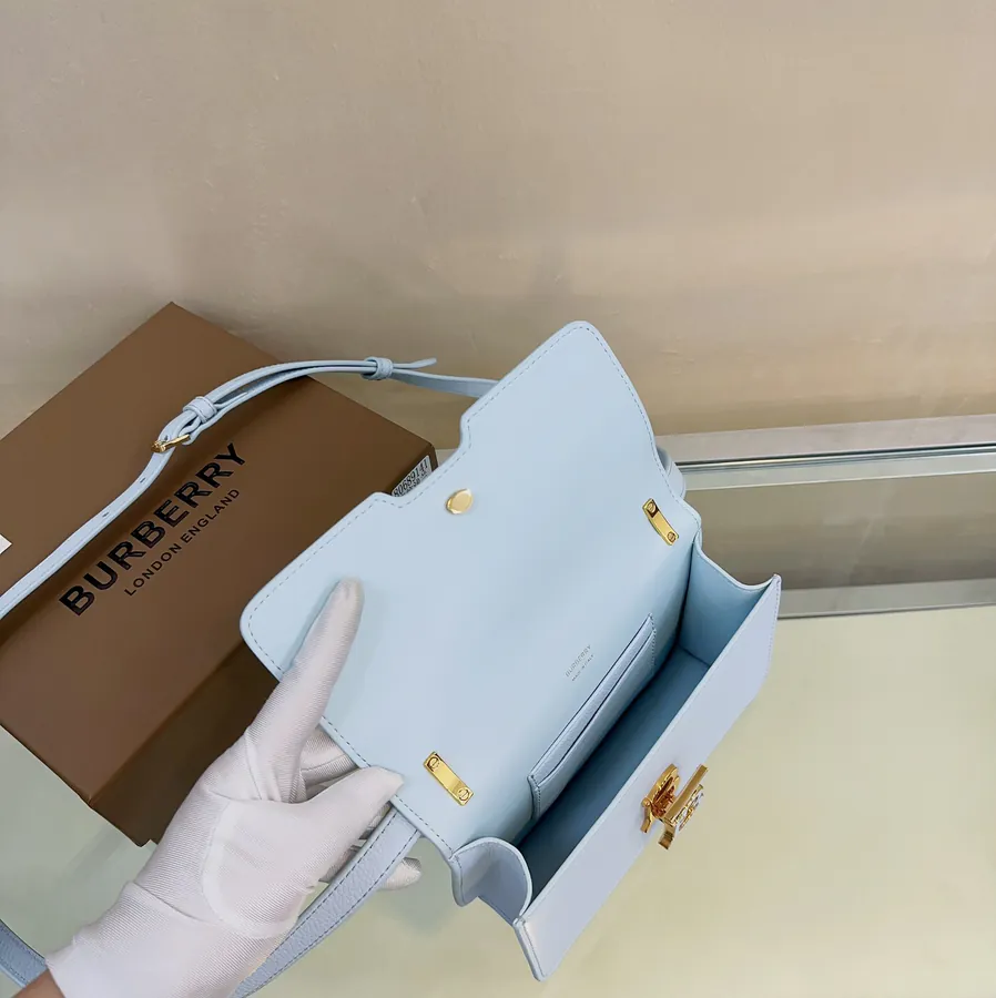 B House Mini Crossbody Bag with Exclusive Lock Closure