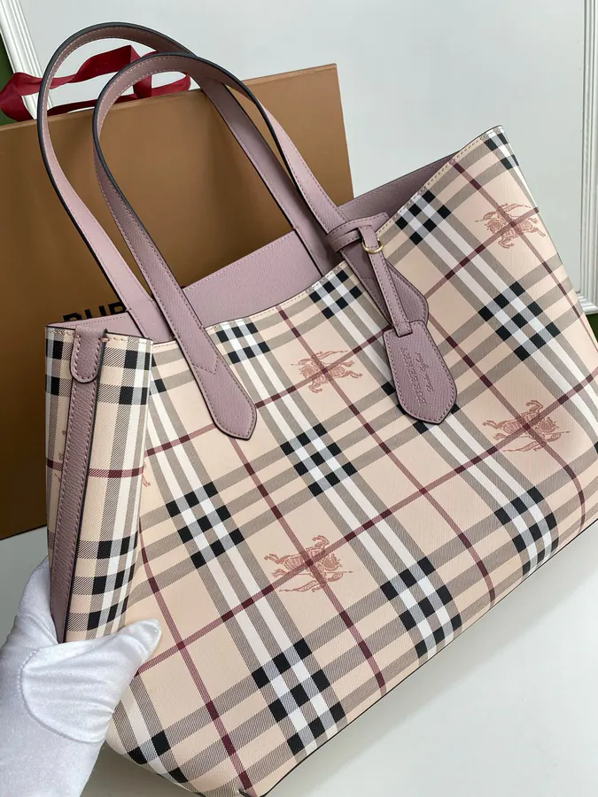 P430 B House Double Face Shopping Bag