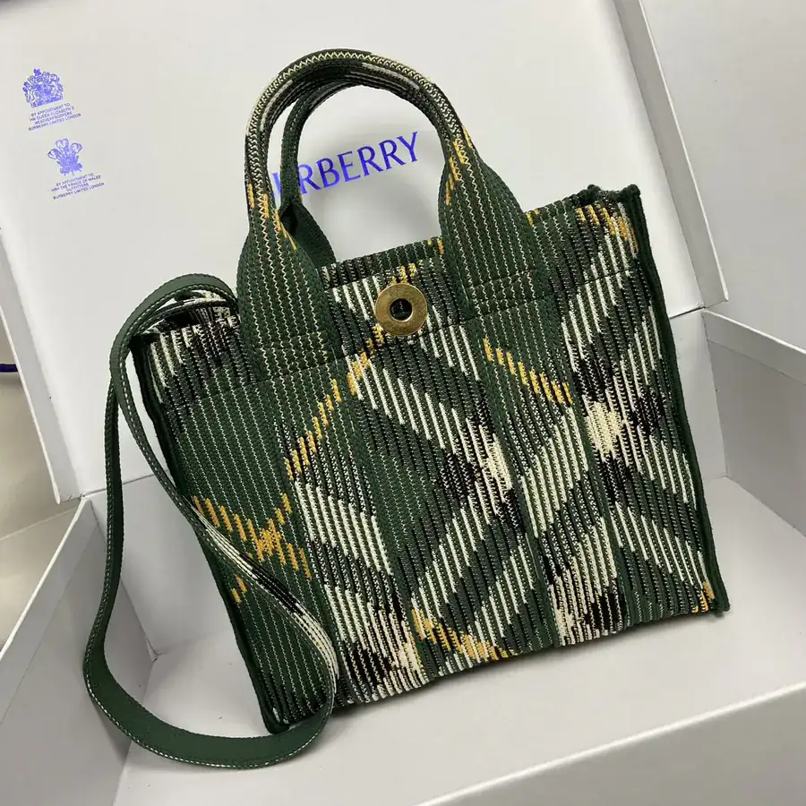 Burberry New Tote Bag, Semi Handmade