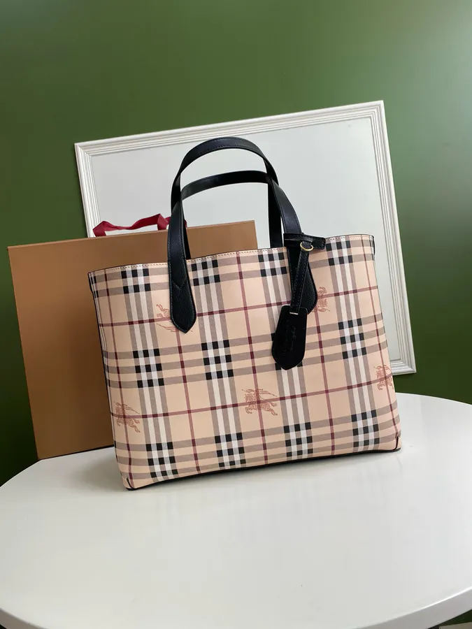 P430 B House Double Sided Shopping Bag