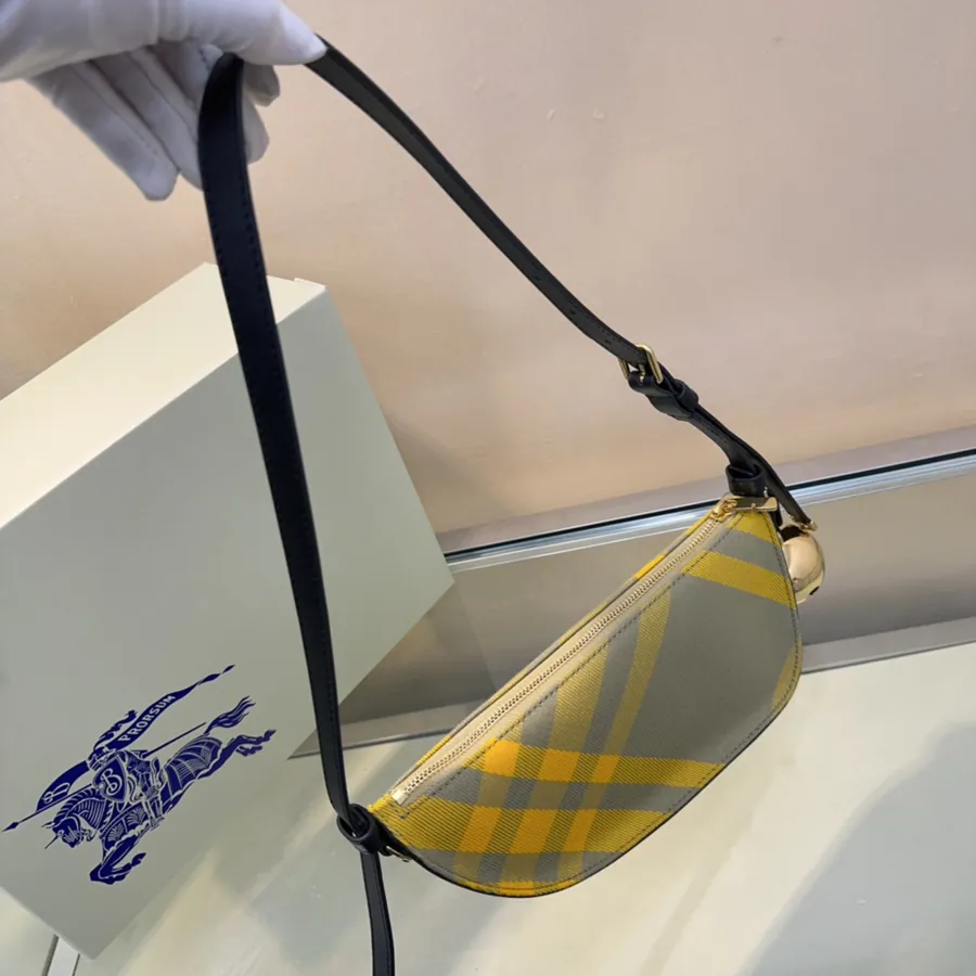 B's Latest Shoulder Bag Italian Workshop Crafted