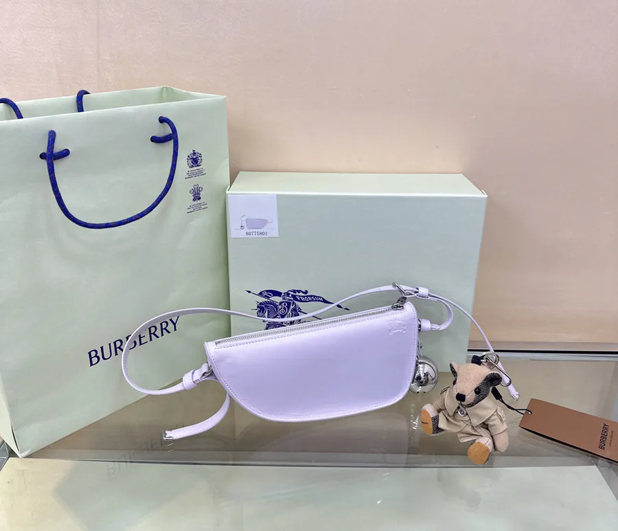 B Brand New Shoulder Bag Folded Shield Design