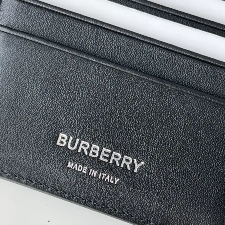 Checkerboard Embossed Leather Wallet from B•Home