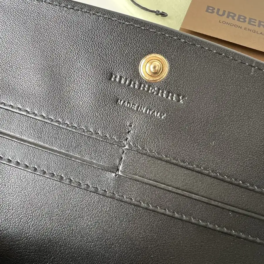 P240 House Patchwork Leather Long Wallet