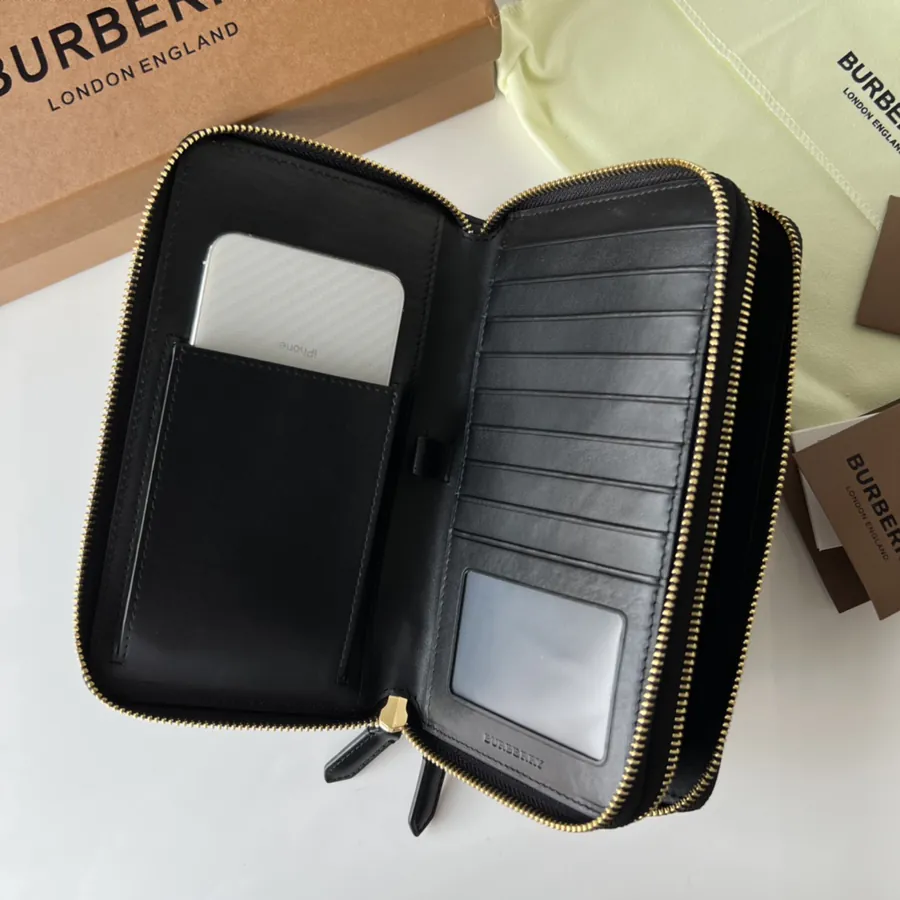 P320 London Check Double Zip Tote
