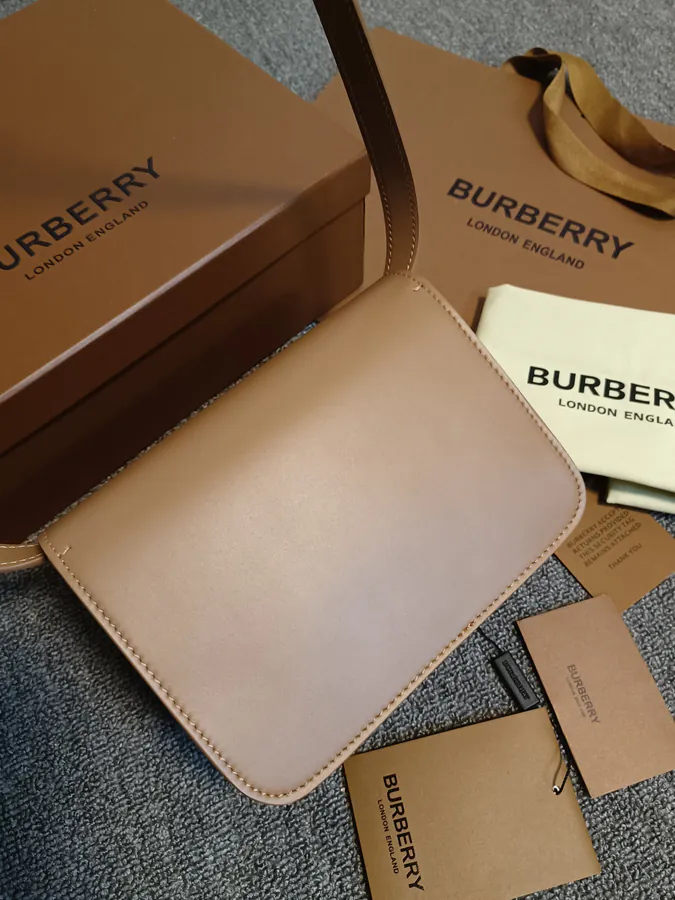 TB Small Number Exclusive Leather Clasp Tote