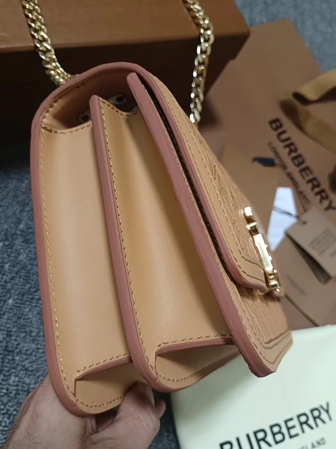 B House TB Exclusive Identifier Lock Clasp Bag