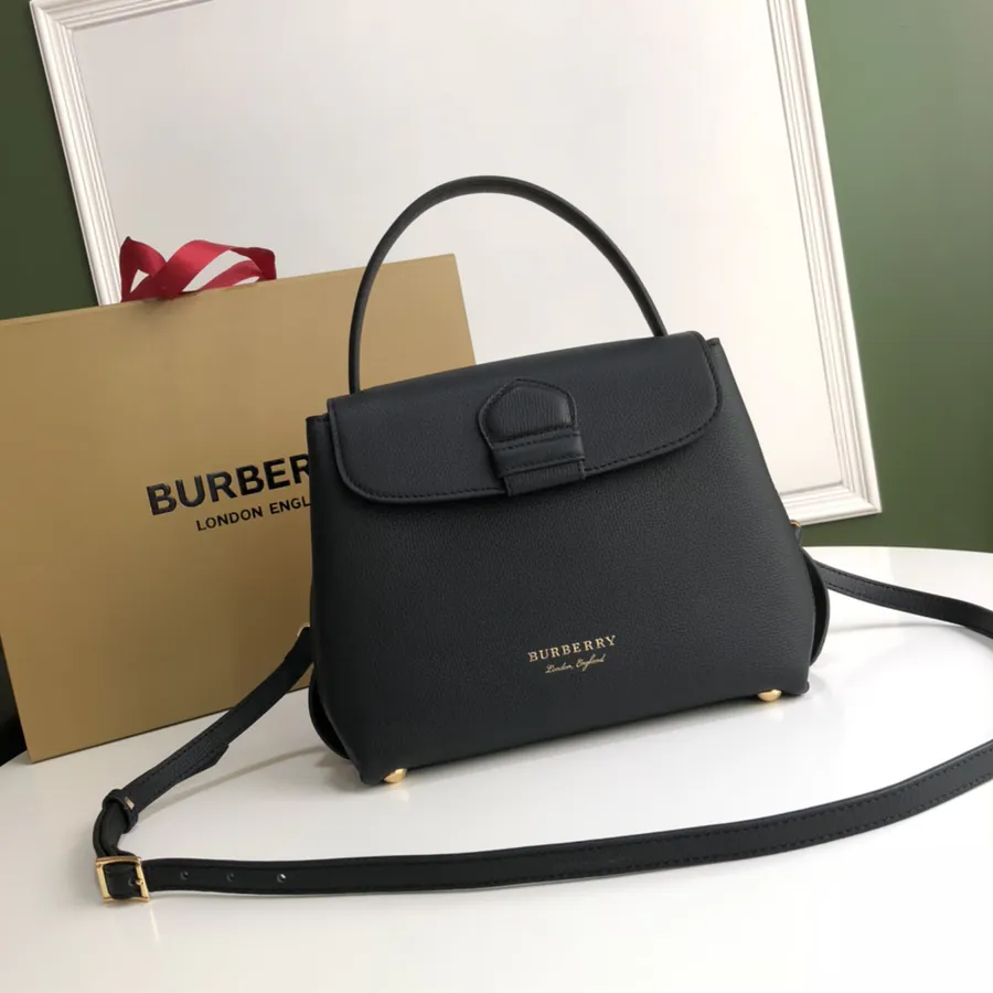 B House Tote in Grained Calfskin